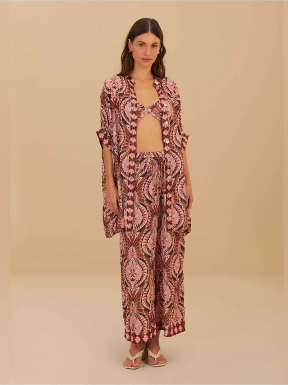 FARM Rio Pineapple Jewelry pants